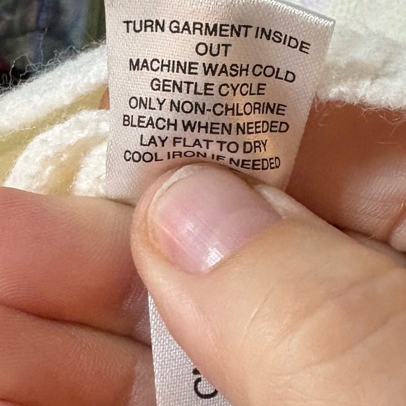 Sequin Embellished Winter White Sweater - Picture 5 of 5